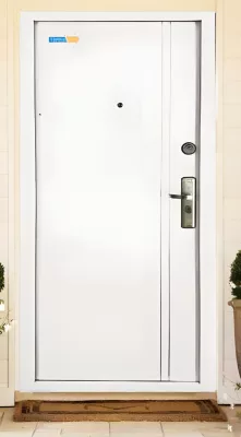   Fehér Terrasec kültéri biztonsági ajtó - Limited White Edition mintával